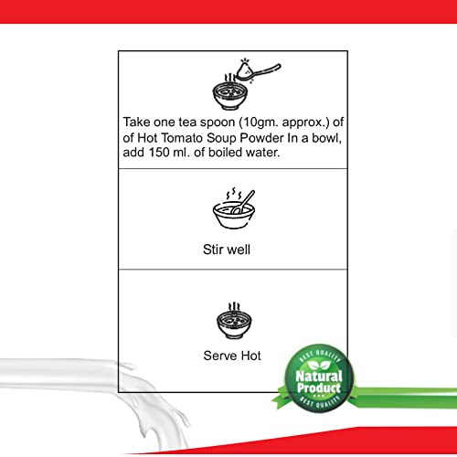 Brew Lab Ready To Cook Instant Healthy Cheese Tomato Soup With No Added Preservatives| Easy to Prepare | 250 gm - Image 5