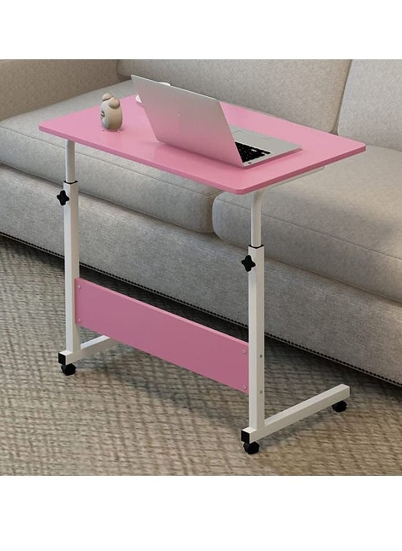 Generic - Adjustable computer desk with wheels, laptop desk, rotating desk, sofable laptop bed, standing desk can be lifted - Image 1