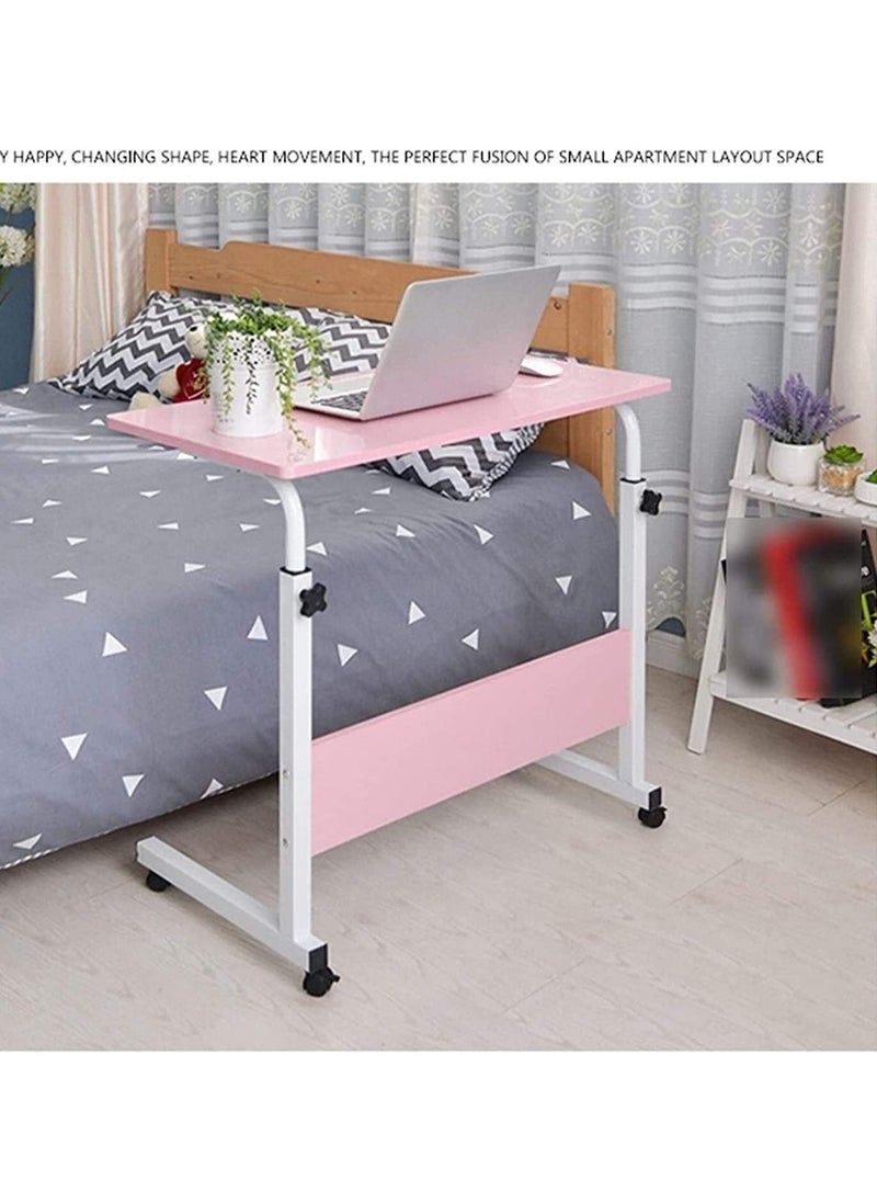 Generic - Adjustable computer desk with wheels, laptop desk, rotating desk, sofable laptop bed, standing desk can be lifted - Image 1