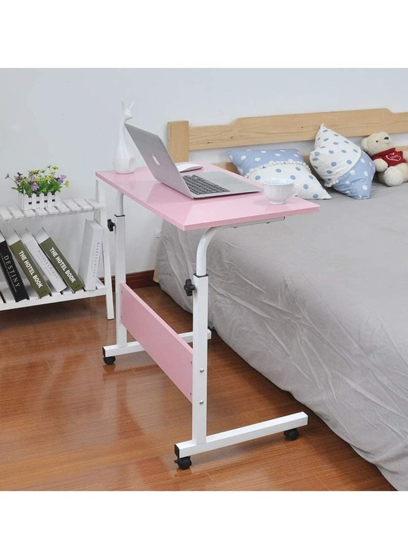 Generic - Adjustable computer desk with wheels, laptop desk, rotating desk, sofable laptop bed, standing desk can be lifted - Image 1