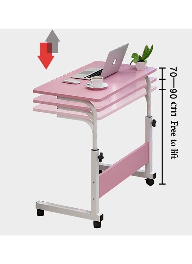 Generic - Adjustable computer desk with wheels, laptop desk, rotating desk, sofable laptop bed, standing desk can be lifted - Image 1