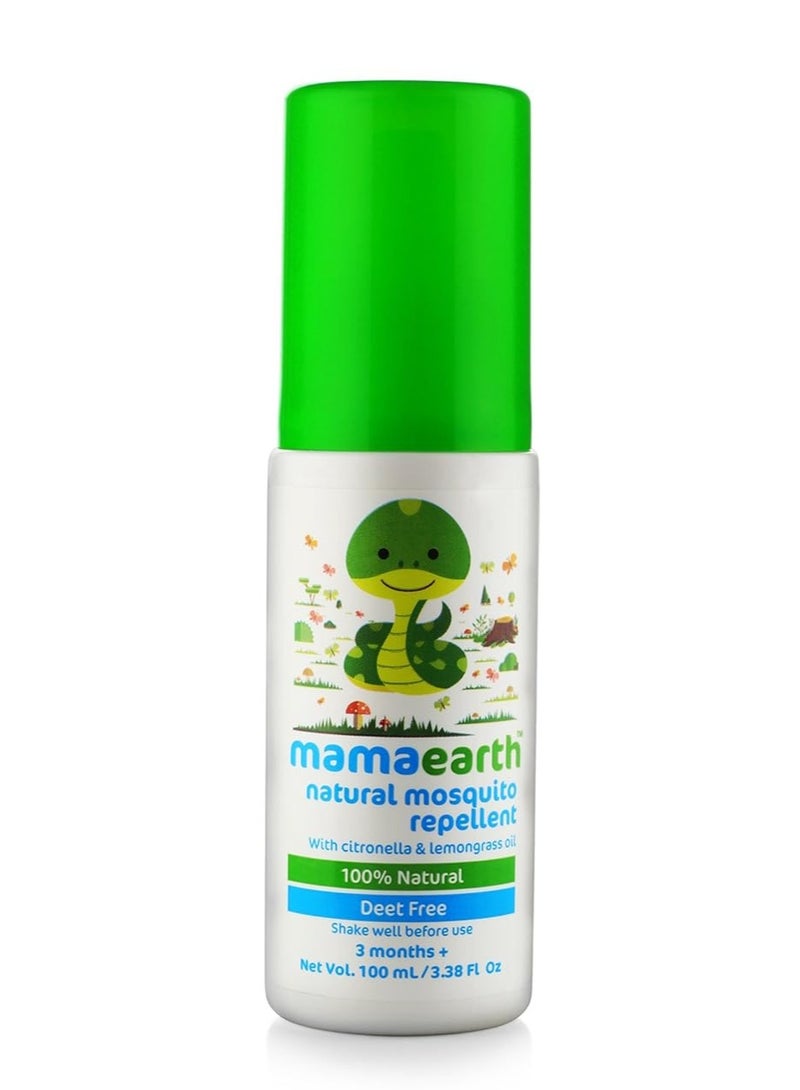 Mamaearth Natural Mosquito Repellent Spray, 100 ml - Image 1