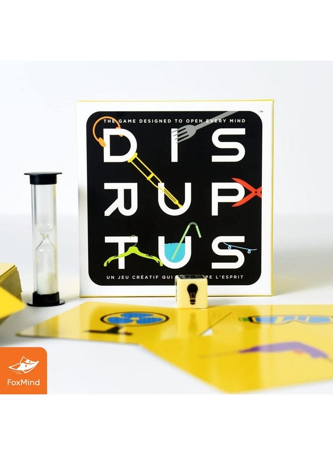 فوكسمايند جايمز Foxmind، Disruptus، لعبة Mind Card Dice، نشاط ممتع ومثير للعائلة والأصدقاء - Image 2