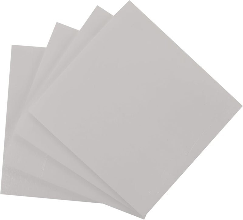 6" مربعات زجاجية شفافة 4 حزم - معامل تمدد حراري 90 - Image 1