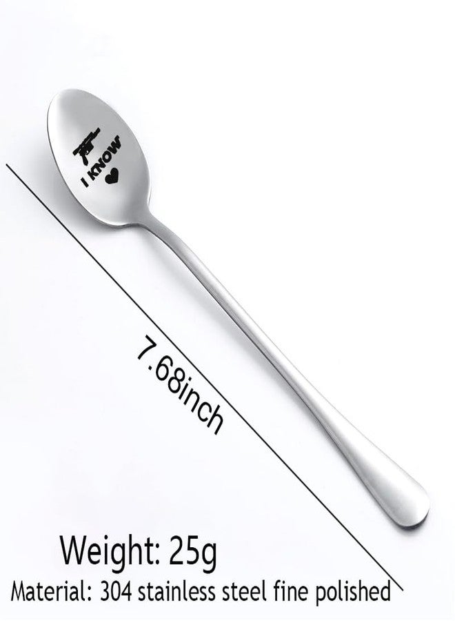 Sisadodo Grandma Grandpa Birthday Christmas Gifts for Mom Dad I Love You I Know Spoons for Boyfriend Girlfriend Anniversary Valentines Gift for Fiance Fiancee Wedding Engagement Gift for Wife Husband - Image 2