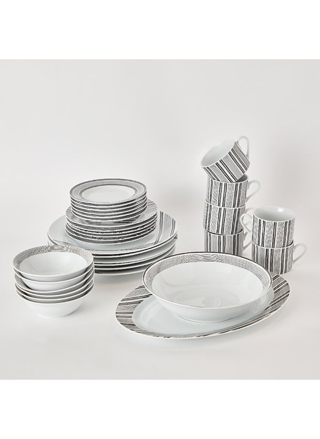 Home Box Indigo 32-Piece Dinner Set 35 x 2.6 x 24 cm  - Image 5