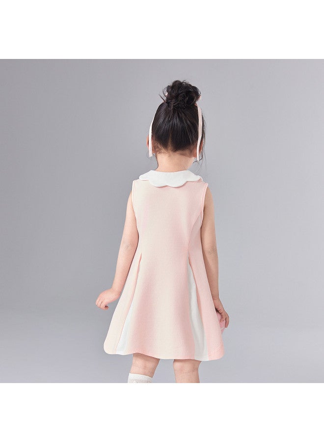 DEESHA Bow Polo Dress】infant & Toddler Girls' Summer Dress 2025 - Fashionable Sports Sleeveless Dress For Kids - Image 3
