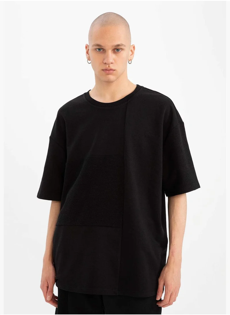 DeFacto Oversize Fit Crew Neck Short Sleeve T-Shirt