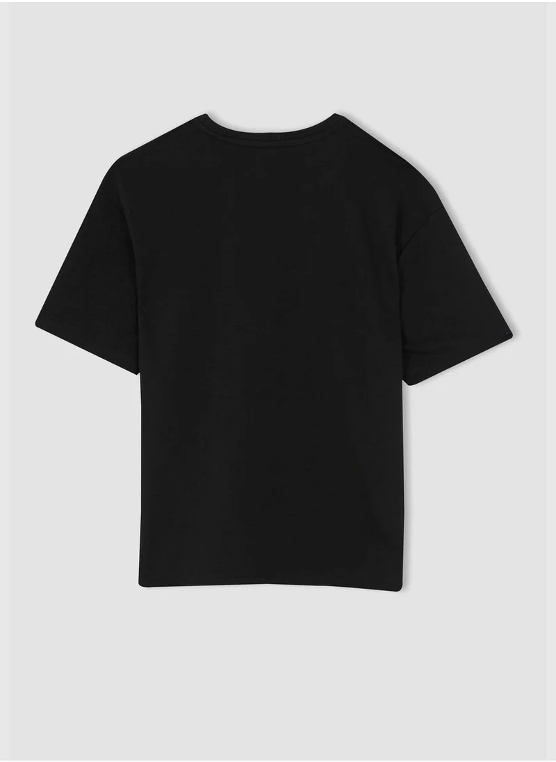 DeFacto Oversize Fit Crew Neck Short Sleeve T-Shirt