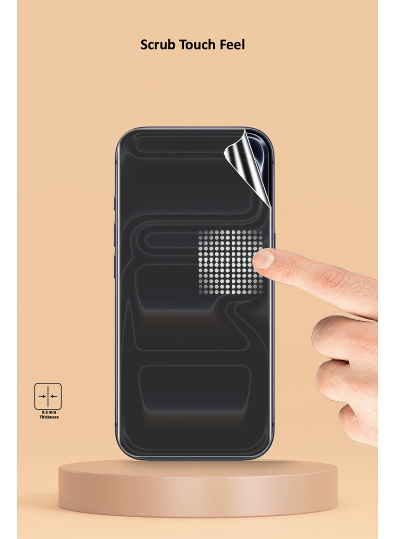 Techie iPhone 17 Pro Screen Protector – Matte Privacy HD Hydrogel Film, Full Coverage, Anti-Scratch, Self-Healing, Smooth Touch, Bubble-Free, Easy Installation (Hoco Series) - Image 5