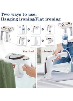 Generic Clothes Steamer Handheld Folding Household Mini Travel Ironing Machine Persistent Steam Fabric Wrinkles Remover Suitable For A Variety Of Fabrics  - Image 4