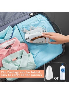 Generic Clothes Steamer Handheld Folding Household Mini Travel Ironing Machine Persistent Steam Fabric Wrinkles Remover Suitable For A Variety Of Fabrics  - Image 5