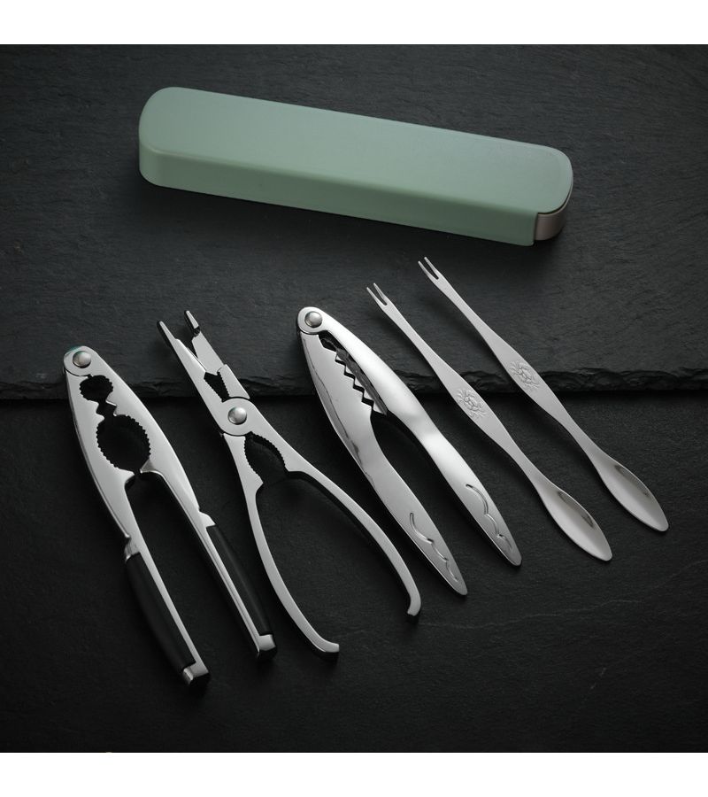 1 Pc Silvery Crab Tool Professional Shellfish Seafood Utensil - Image 3