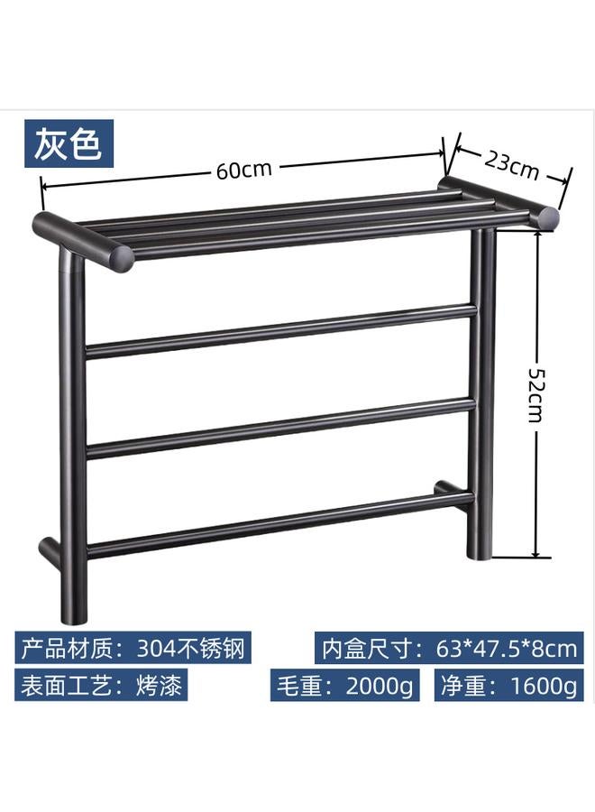 Bluejw Water Plated 304 Stainless Steel Seasonal Hotel Hanger Towel Rack Project Special Towel Rack Storage Rack Drying Rack  - Image 1