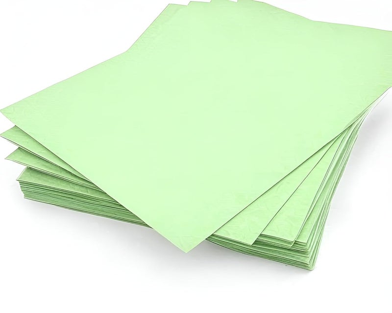 OPENFIRST A4 Premium Mint Green Paper – 80 GSM Ultra Smooth Finish | Double Side Printable Colored Sheets For Invoicing, Office, Craft, Letterhead & Projects | Pack of 100 Sheets (Mint Green) - Image 4