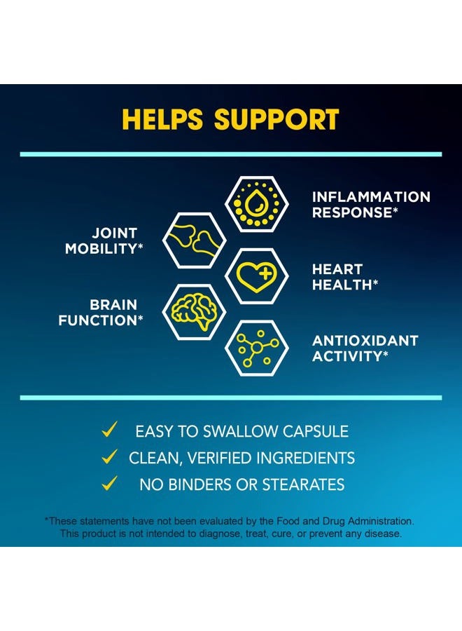 BioEmblem Turmeric Curcumin with Clinically Studied TurmiPure - 1 Small Cap Daily, 24x More Absorption Than Others - Joint Support, Healthy Inflammation Tumeric Supplements - Non-GMO - 30 Servings - Image 2