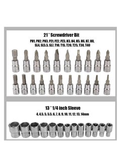 RAQTA 46PCS Auto Mechanics Tool Set - Socket Ratchet Torque Wrench, Extension Bar, Drill Bits, Automobiles Repair - Socket Spanner Set with Box, Car Repair Tool Kit  - Image 2
