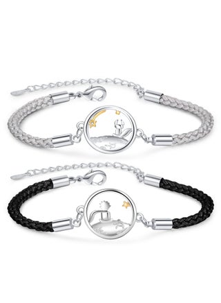 Couples Bracelets, Matching Couple Bracelets for Boyfriend Girlfriend Men Women Lovers Handmade Braided Relationship Connecting Bracelet Gifts for Valentine's Day Anniversary - pzsku/ZD68D923A636FDF8C1136Z/45/_/1698742240/f6e8c599-210d-4231-a82b-d9c71bae79c6