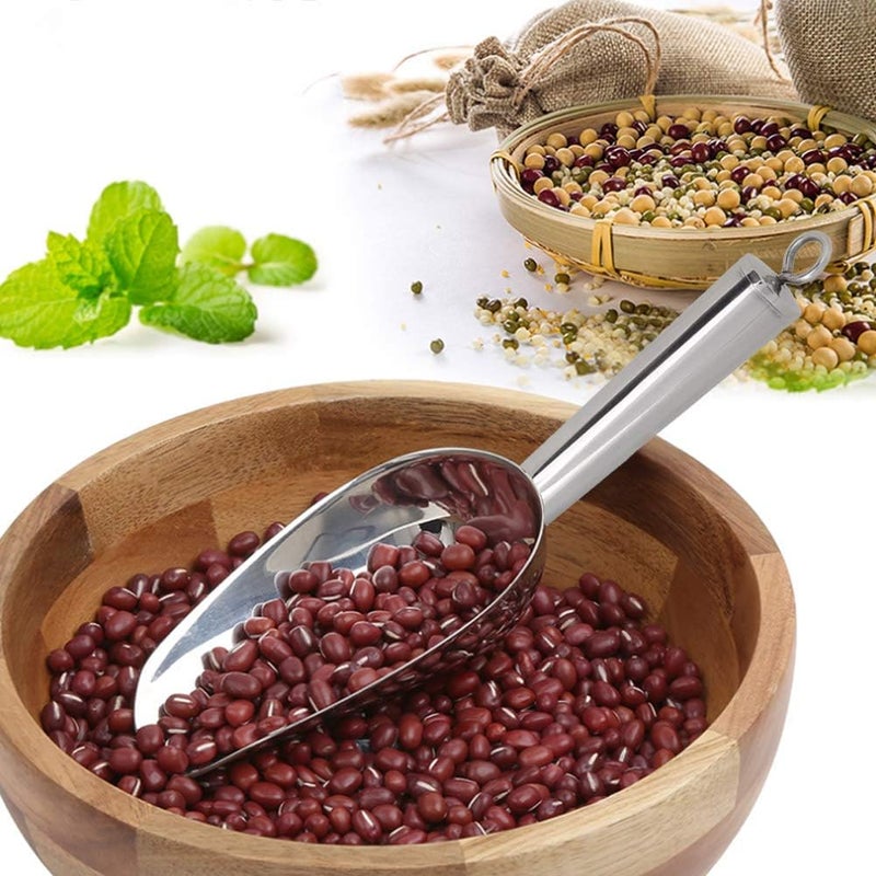 Market need oriented construction Generic Stainless Steel Ergonomic Ice Food Scoop for Kitchen Home Bar, Durable 12oz Shovel for Coffee Beans Pet Food (24OZ) Single & bulk storage compatible Popular practical build Space saving design picks Flexible purchase choices Precision polished solid material General purpose premium build Hardened processed substance Wide usage compatibility Pop-area nearby warehouse Polished safe edge Easy assemble All environment compatible Reinforced edge All governorates deliver Global flexible sizing options Periodic restock local Natural material Globally trusted affordable quality Good ventilation Diverse purchase options Any KSA address orderable Elegant upgraded practical design Quick assemble Local inventory listed item - Image 1