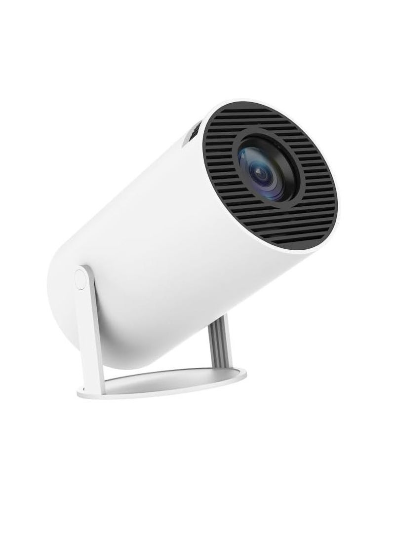 HY300 Smart Mini Projector – Android 11, 220 ANSI Lumens, 4K/1080P Support, 5G WiFi, Bluetooth 5.0, 180° Rotation – Portable Home Theater - Image 1