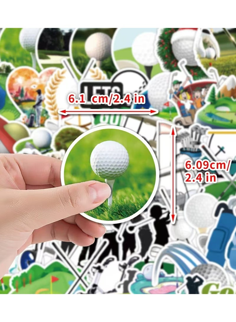 Golf Enthusiast's Delight: 50 Captivating Golf-Themed Stickers to Elevate Your Style on Phone, Laptop & Beyond  - Image 2
