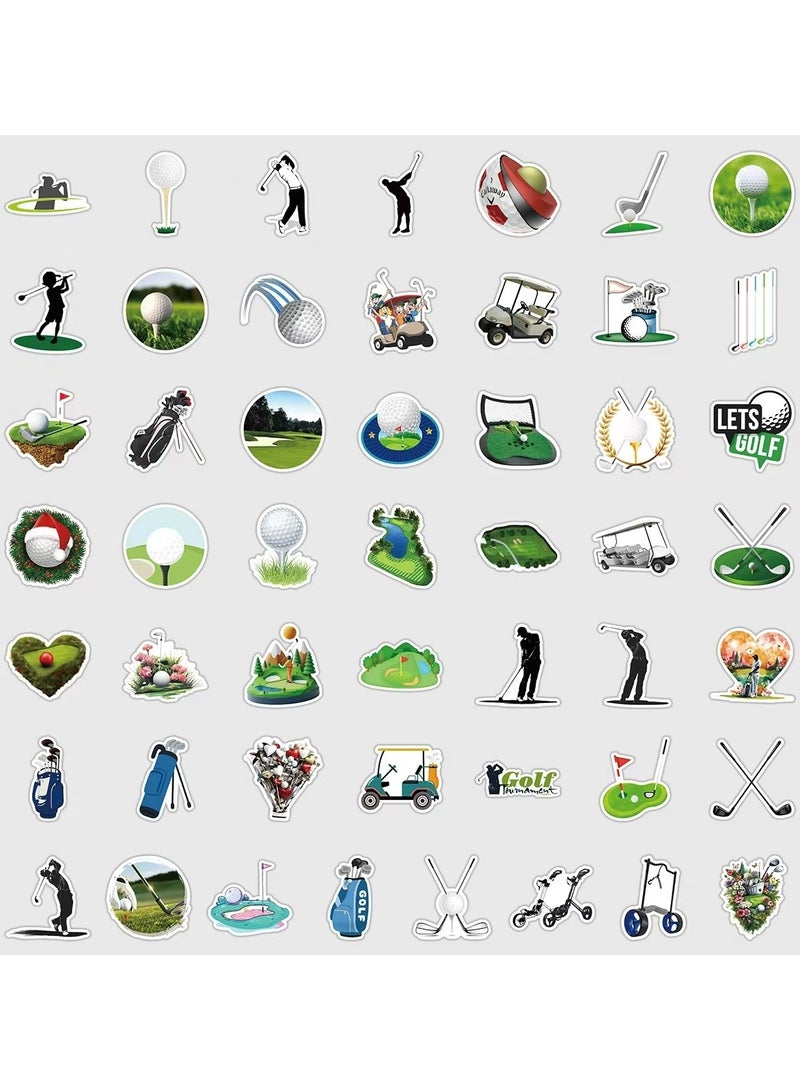 Golf Enthusiast's Delight: 50 Captivating Golf-Themed Stickers to Elevate Your Style on Phone, Laptop & Beyond  - Image 3