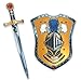 Liontouch Mystery Knight Foam Sword Shield for Kids Age 38 Years Medieval Play Set in Durable Safe Foam for Kids Pretend Play Safe Weapons Battle Accessories for Dress Up Costumes - Image 2