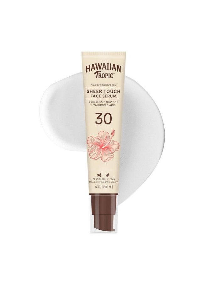 Hawaiian Tropic - Sheer Touch Face Serum SPF 30 14oz : Hyaluronic Acid Serum for Face Sunscreen Serum Face Serum for Women and Men Hydrating Serum for Face : Travel Sunscreen SPF 30 14oz - Image 1