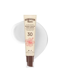 Sheer Touch Face Serum SPF 30 14oz : Hyaluronic Acid Serum for Face Sunscreen Serum Face Serum for Women and Men Hydrating Serum for Face : Travel Sunscreen SPF 30 14oz