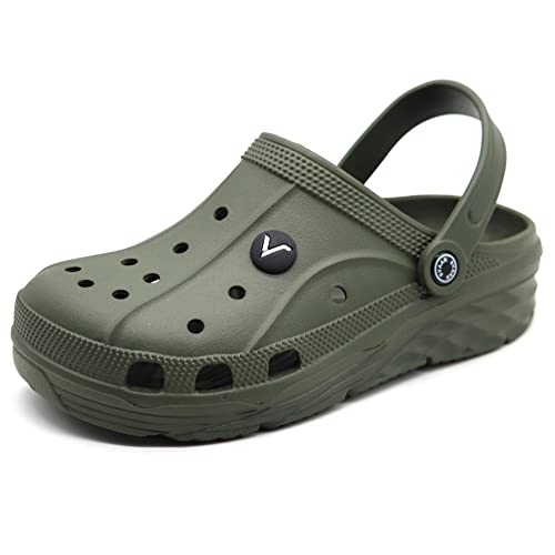 SVAAR Men's Olive Green Clogs - 9 UK - Image 2