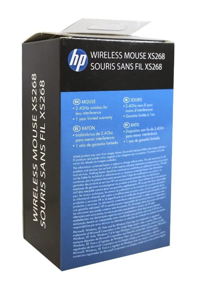 HP - Wireless Mouse 2.4ghz , With Micro Receiver - XS268 - Image 1