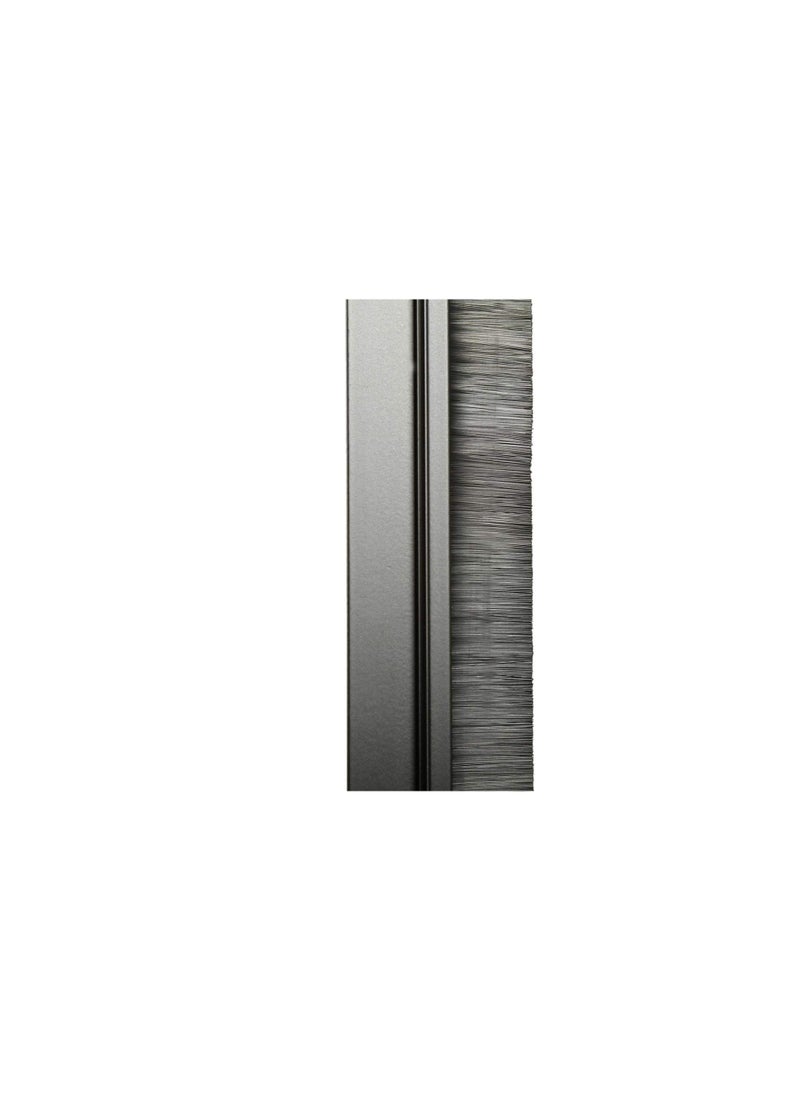 ROBUSTLINE Robustline Door Bottom Brush Seal - 100 cm (Black)  - Image 3