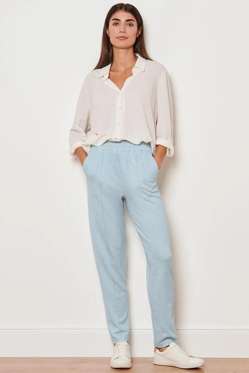 Tchibo Women Sportswear Fit Jogging Pants, Light Blue - Image 1