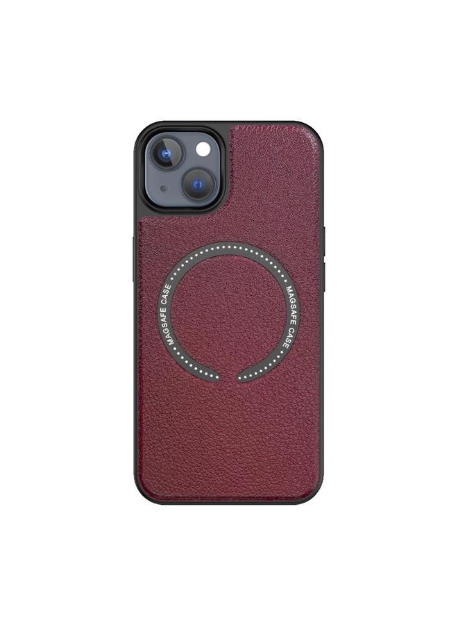 Zaboon Case For iPhone 13 Pro Leather MagSafe Magnetic Phone Case - Image 2
