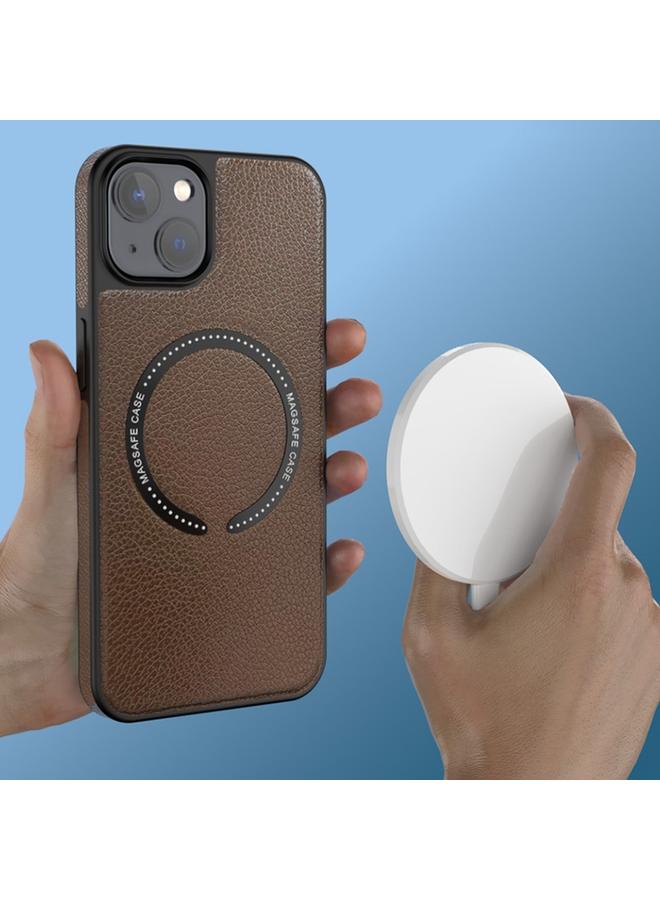 Zaboon Case For iPhone 13 Pro Leather MagSafe Magnetic Phone Case - Image 4