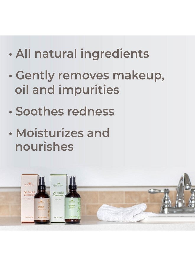 Plant Therapy Oil Facial Cleanser For Normal/Dry Skin 4 Oz Gently Removes Dirt Makeup & Other Impurities - Image 3