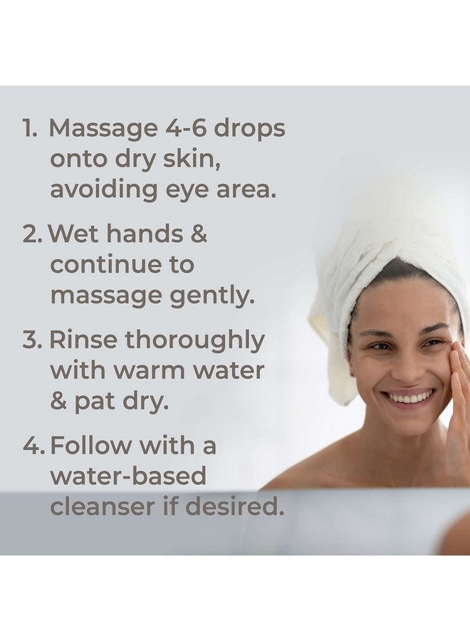 Plant Therapy Oil Facial Cleanser For Normal/Dry Skin 4 Oz Gently Removes Dirt Makeup & Other Impurities - Image 2