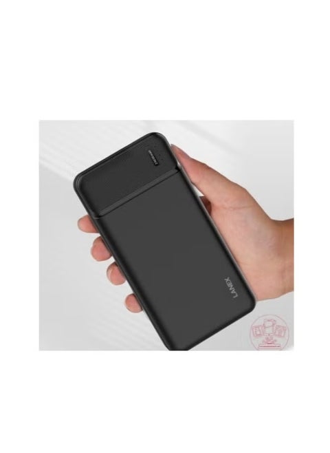 باور بنك لانكس LPB-N20  بسعة 20000 مللي أمبير، مزود بمنفذي USB،ومزود بمنفذ تايب سي  تقنية الشحن السريع، تصميم نحيف محمول، متوافق مع الهواتف الذكية والأجهزة اللوحية وجميع الأجهزة التي تعمل عبر USB