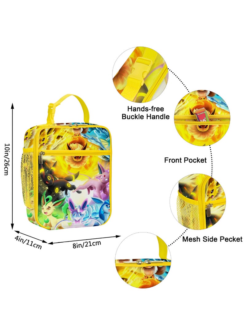 Pokemon Pikachu Cartoon Lunch Bag Meal Bag  - Image 2
