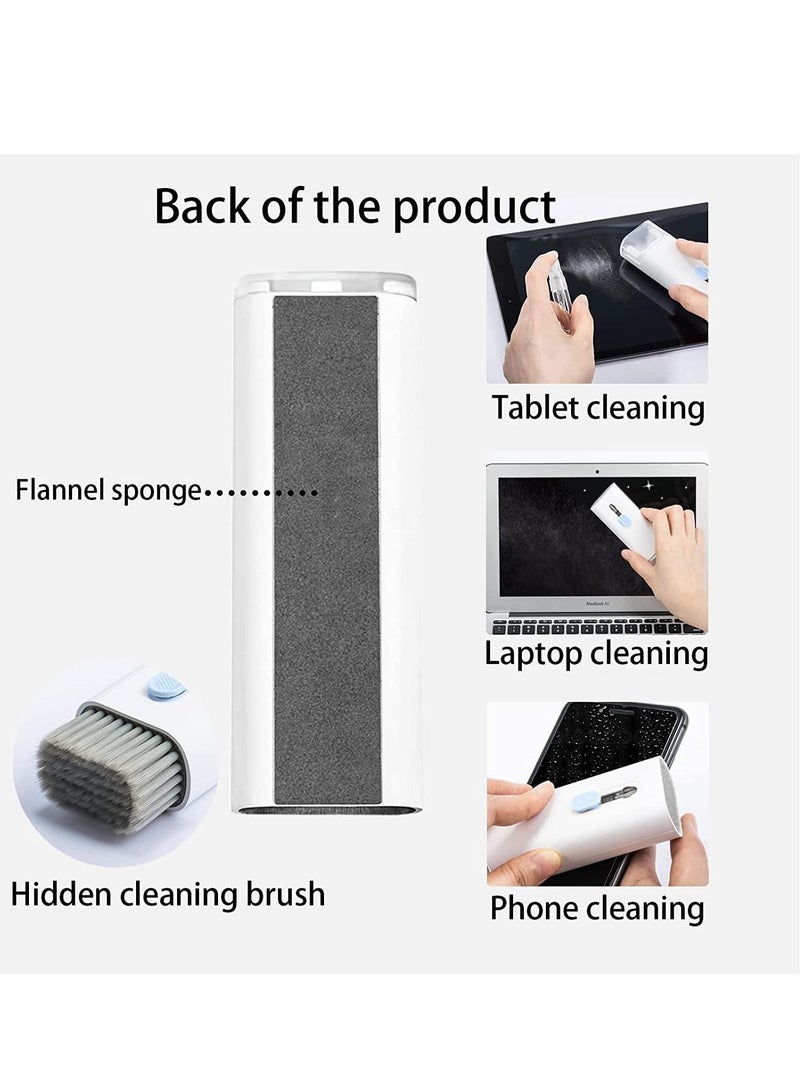 Laptop Cleaner, Upgrade 7 in 1 Cleaner kit, Keyboard Cleaning kit, Cleaner Kit for Airpod, Cleaning kit for Earbuds/Phone/Laptop/PC Monitor/Camera/Watch (Give Away a Flannel Cloth) Blue - Image 5