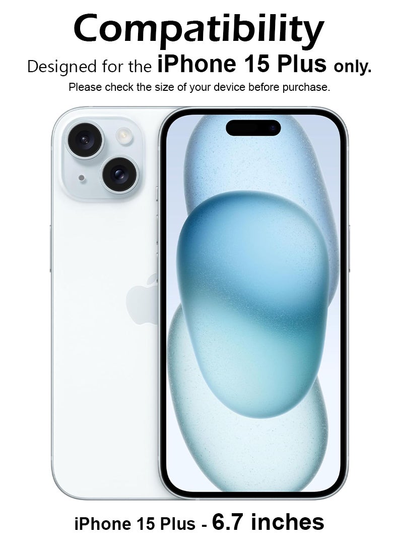 Case Up Privacy Screen Protector For Apple iPhone 15 Plus 9H Hardness Anit Spy Tempered Glass Film [100% Privacy Protection], Bubble Free Easy Installation, Full Coverage And Anti Scratch - Image 2