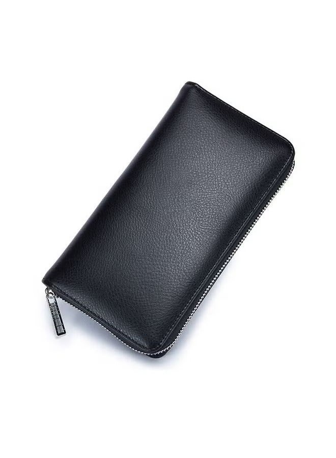 Generic Men Leather Wallet Purse Card Pack Money Clip RFID Credit Card Clip  - Image 2