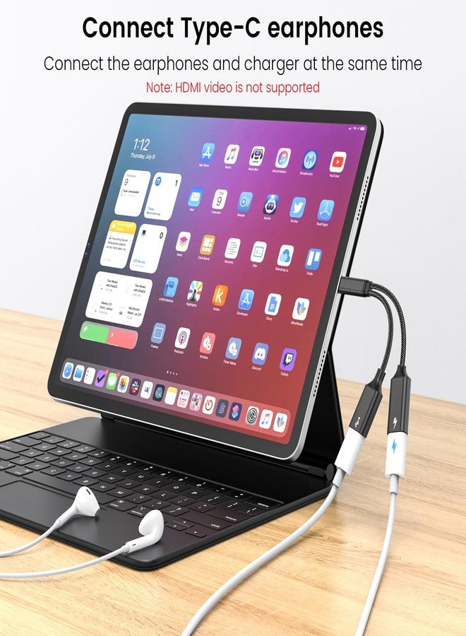 MOGOOD USB C Splitter USB C to USB C Female Adapter USB Y Splitter Cable(NOT for Monitor) USB C Male to 2USB-C Female Cord Double USB C Port Hub USB C Charging Split Adapter for Mac,Xbox One,PS5,Laptop - Image 5