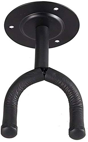 MUSTANG Wall Hanger With Guitar Capo Clutch Guitar Capo (Black) - Image 4