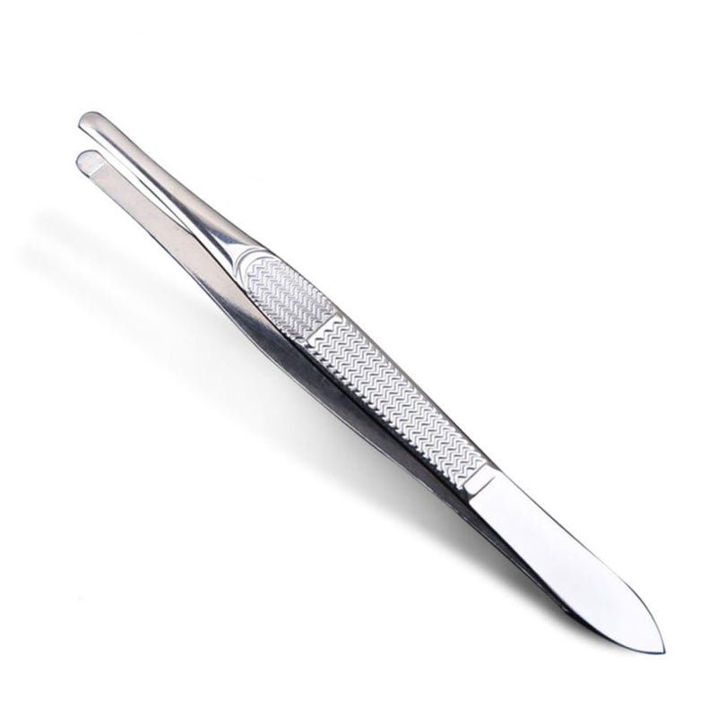 3Pcs Eyebrow Tweezers Set Stainless Steel Facial Hair Removal Tools Ergonomic Grip - Image 5