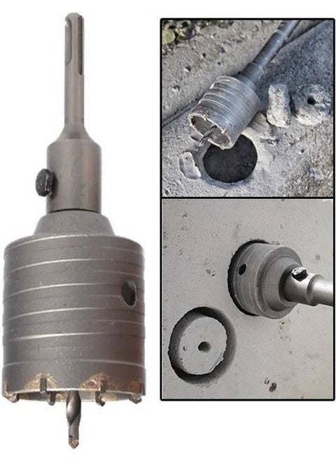 Master Diamond Concrete Drilling Junction Box with Punch Adapter - 35 mm  - Image 2