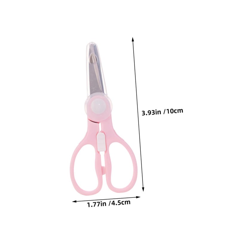 2Pcs Food Scissors with Cover Safe for Cutting Fruits Vegetables Meat Portable Kitchen Shears - Image 3