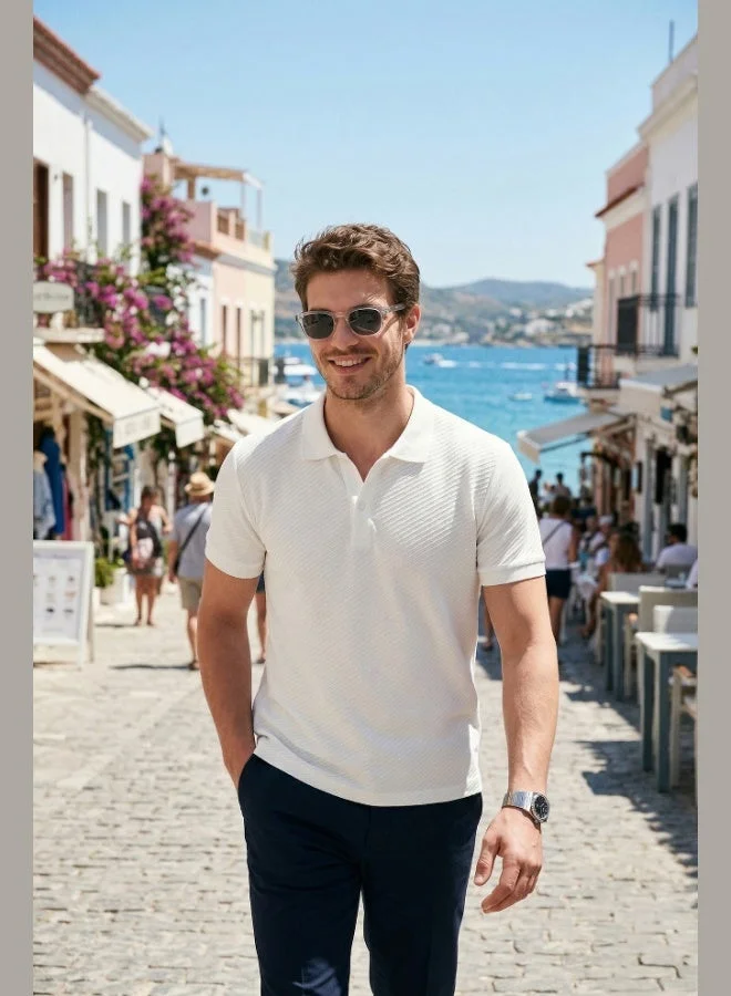 بوراتي Buratti Cotton Short Sleeve Buttoned Polo T-Shirt Men's POLO T-SHIRT 5904049