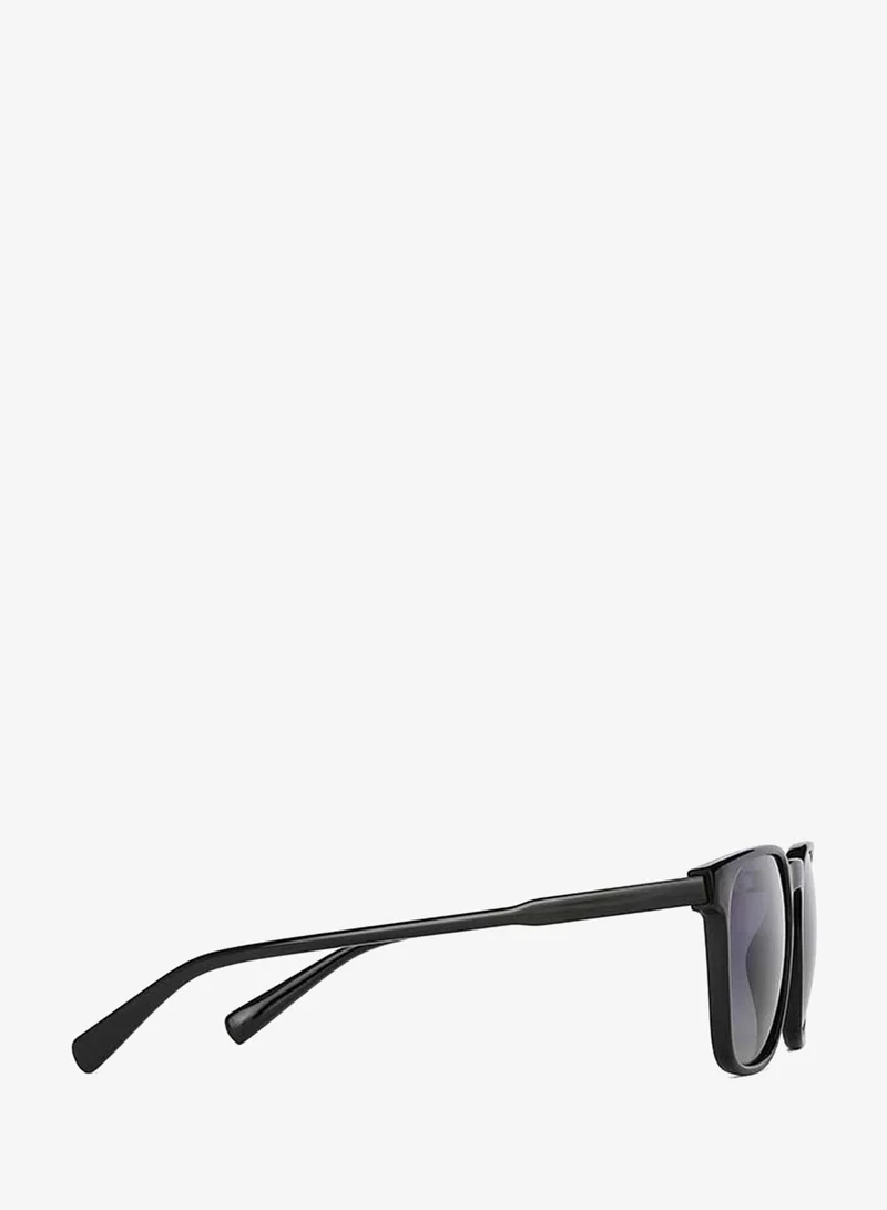 Vincent Chase  Mirage Full Rim Wayfarer Frame Polarized & UV Protected Sunglasses VC S13980 - 54mm - Black  | Best Price UAE