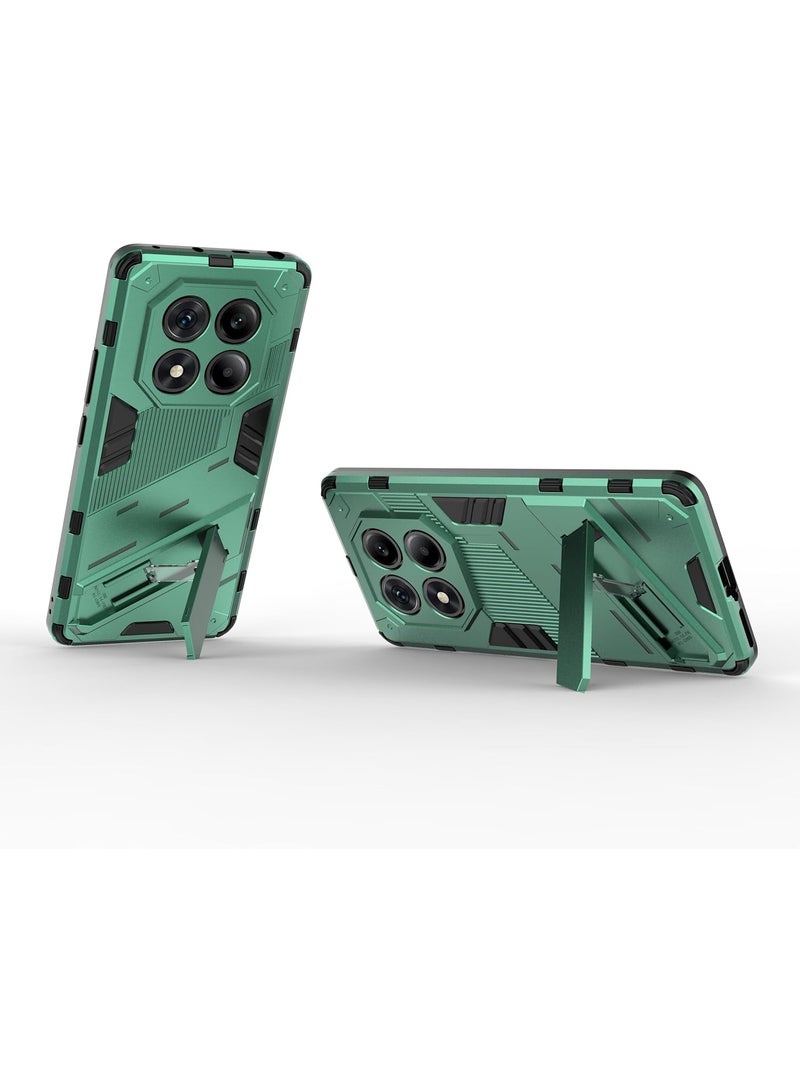 جولدن ماسك شاومى ريدمى نوت 14 برو 4جي (Xiaomi Redmi Note 14 Pro 4G) جراب بانك حماية من الخدوش (اخضر) - Image 3